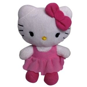 Hello Kitty‎ by Sanrio 2015 Mini 4.5 In. Plush Toy Stuffed Animal